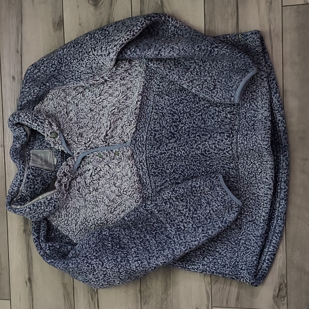 Cozy Blue Sherpa Jacket
